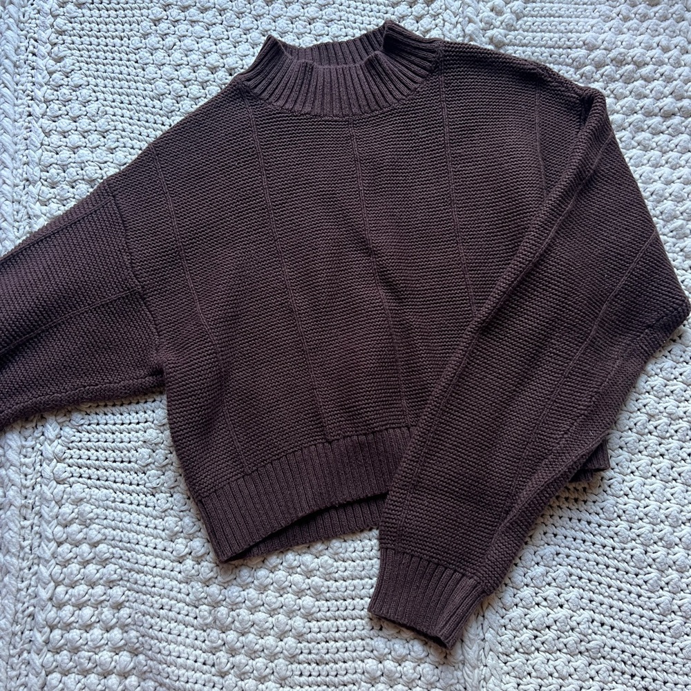 PacSun Retro Knitted Short Turtleneck
